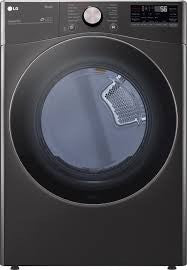 LG - 7.4 Cu.ft - Black Steel - Dryer Gas - DLGX4001B - Scratch and Dent - 600015