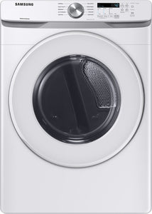 Samsung - 7.5 Cu.ft - White - Dryer Electric - DVE45T6000W - Scratch and Dent - 600011