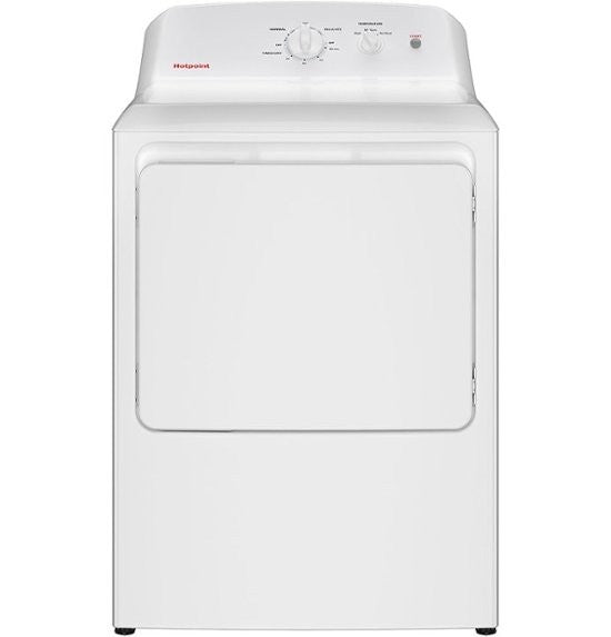 Hotpoint - 6.2 Cu.ft - White - Dryer Gas - HTX26GASWWW - New (In Box) - 5443