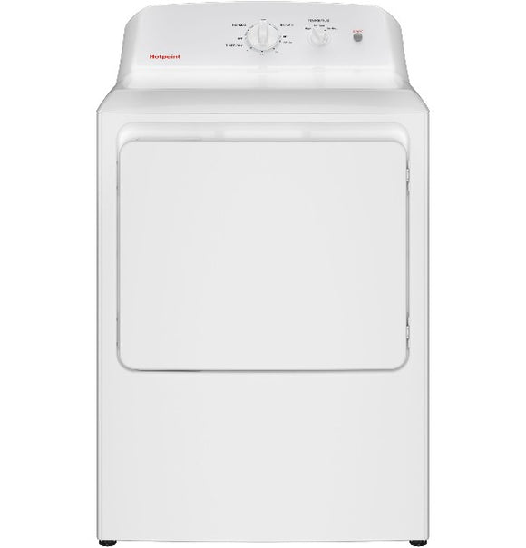 Hotpoint - 6.2 Cu.ft - White - Dryer Electric - HTX26EASWWW - New (In Box) - 5442