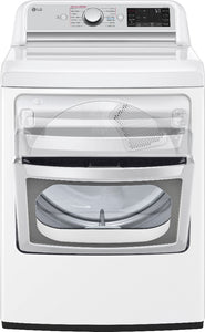 LG - 7.3 Cu.ft - White - Dryer Electric - DLEX7900WE - Scratch and Dent - 600009