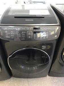 Samsung - 7.5 Cu.ft - Black Stainless - Dryer Electric - DVE55M9600V/A3 - Refurbished - 4487