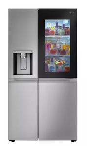 LG - 27 Cu.ft - Stainless - Refrigerator Side By Side - LRSVS2706S - Scratch and Dent - 3248