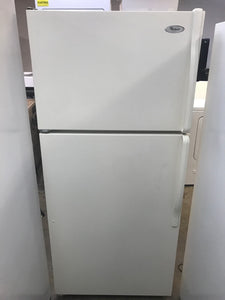 Refurbished Whirlpool Bisque Refrigerator Top Freezer W4txnwfwt01 5249